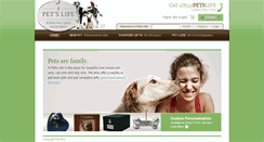Desktop Screenshot of a-pets-life.com